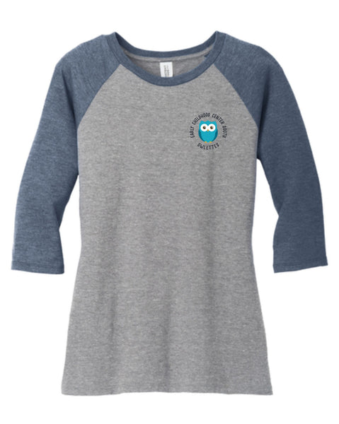 DCSD ECE South Ladies or Unisex Raglan Tee