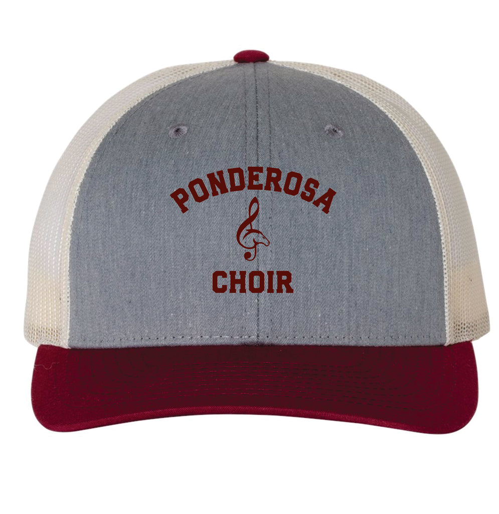 Pondo CHOIR Richardson Snapback Trucker Hat - Matte or Gitter