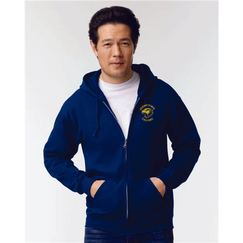 Franktown Zip Up Hoodie- 3 Colors -Matte or Glitter