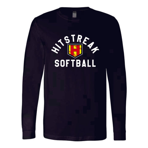 Hitstreak Gold Unisex Long Sleeve Tee-Matte or Glitter