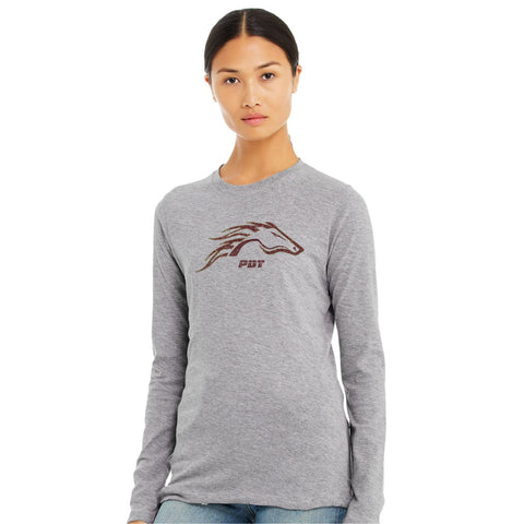 Pondo DANCE TEAM Ladies Bella Canvas Long Sleeve Tee- 3 colors