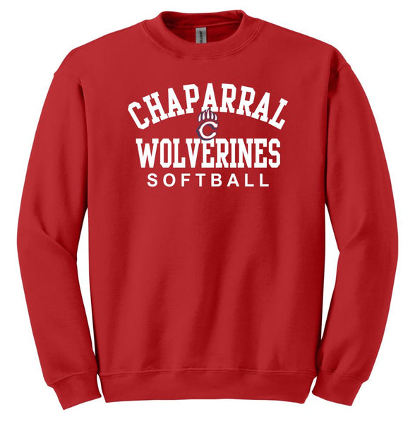 Chap Softball Crewneck Sweatshirt- 6 design options