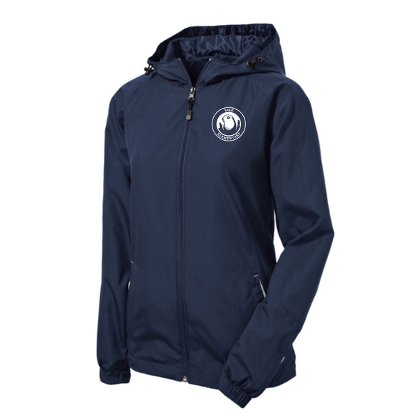 Yale Elementary Hooded Raglan Jacket- Ladies, Unisex