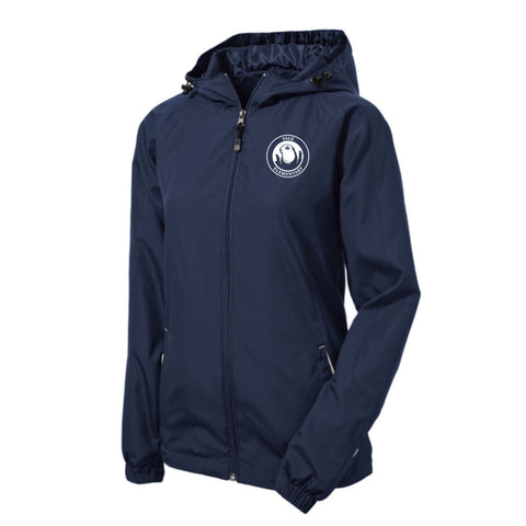 Yale Elementary Hooded Raglan Jacket- Ladies, Unisex