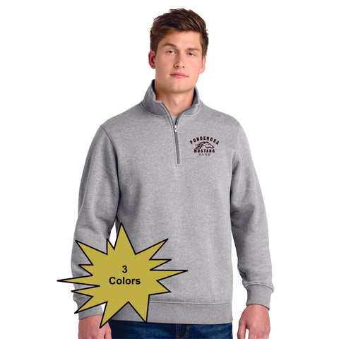 Pondo BAND 1/4 Zip Sweatshirt- Matte or Glitter