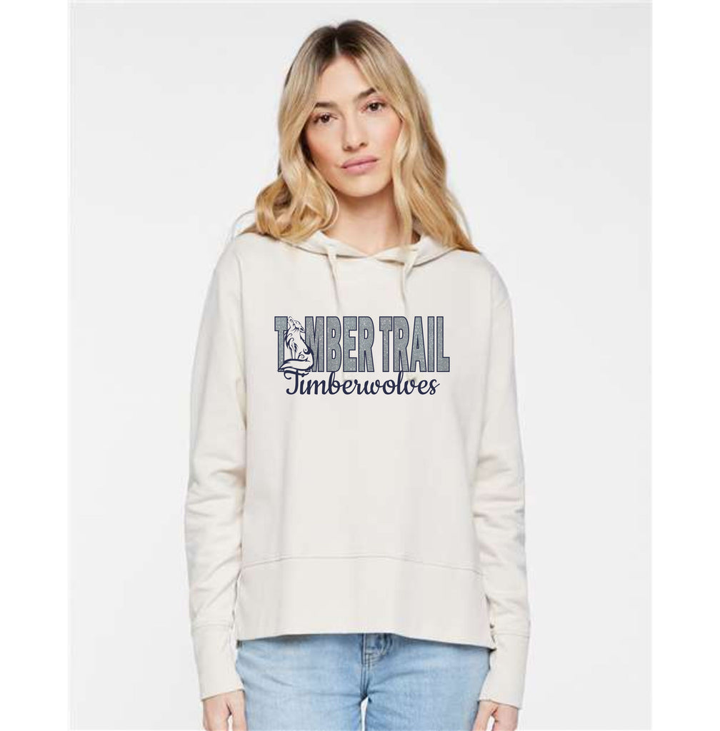 Timber Trail Vintage Wash Hoodie- Matte or Glitter