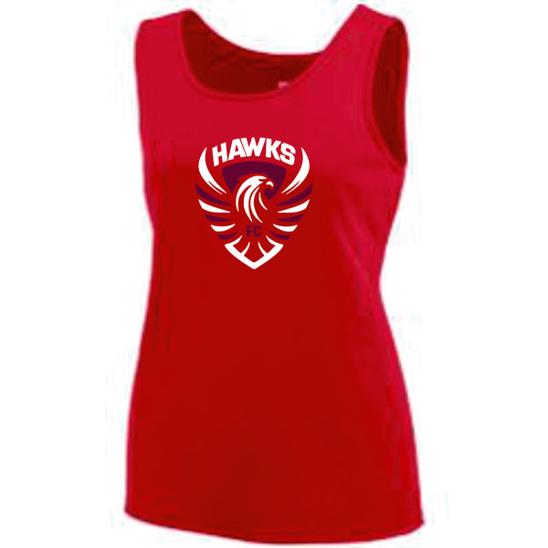 Colorado Hawks Soccer Training Tank-Unisex or Ladies- Matte or Glitter