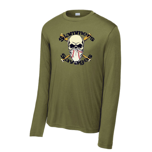 Savages Wicking Long Sleeve Tee- Youth, Ladies, Adult Sizes