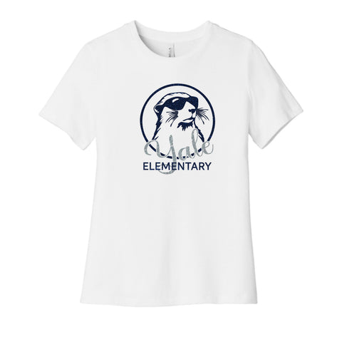 Yale Elementary Bella Canvas Ladies Tee- Matte or Glitter