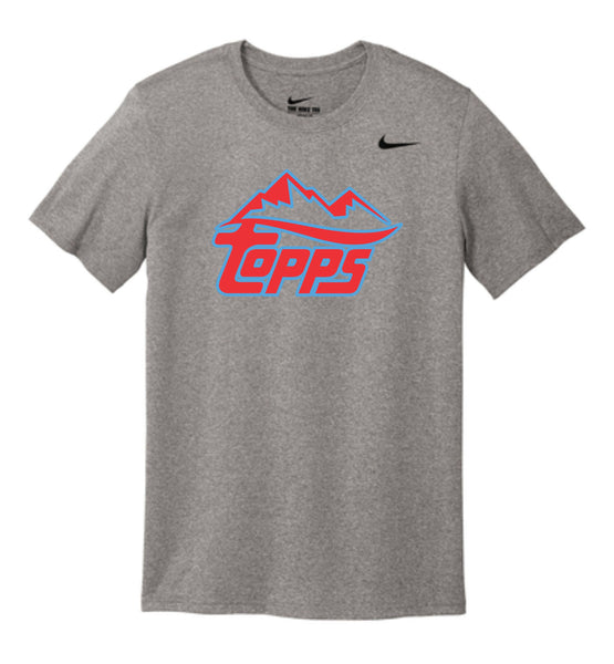 Rocky Mountain Topps White/Grey Nike Tee- Unisex, Youth, Ladies Sizes