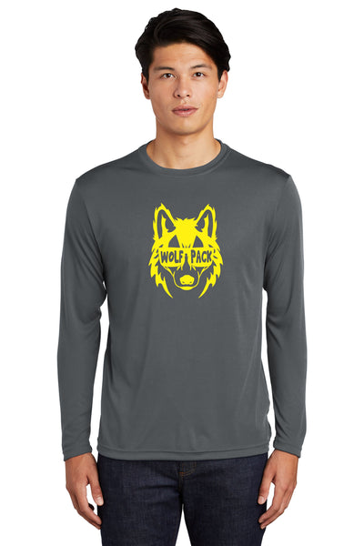 Timber Trail Wolf Pack Wicking Long Sleeve Tee- Youth, Ladies, Adult Sizes