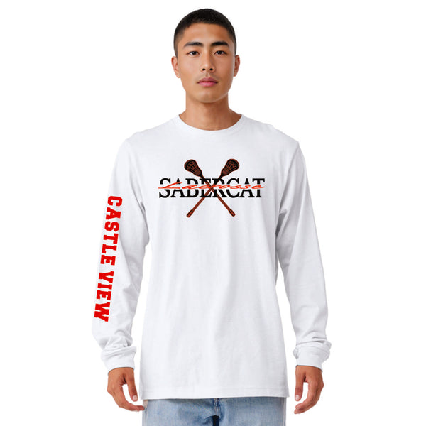 Castle View LAX Bella Canvas Long Sleeve Tee- 4 Designs