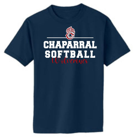 Chap Softball Basic Tee- 6 design choices