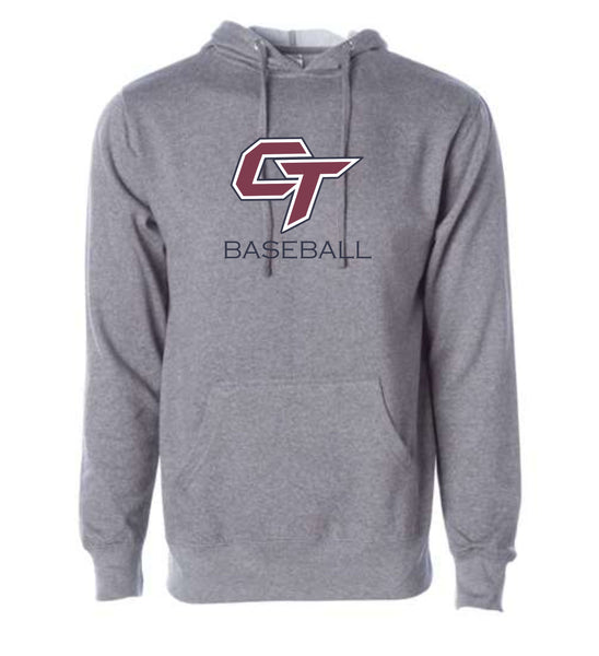 CT Baseball Hoodie- Adult and Youth