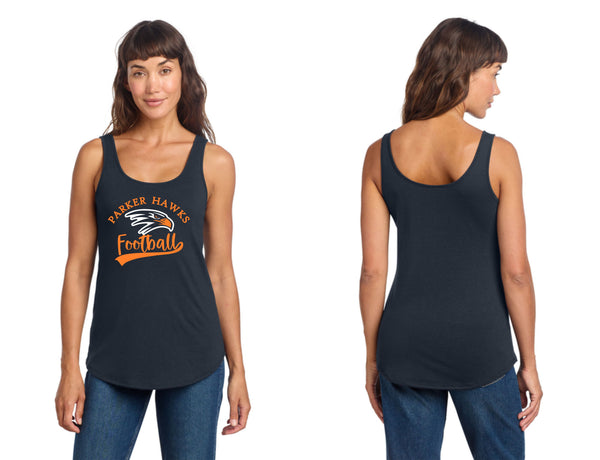 Hawks Football Team District Relaxed Tank-2 designs