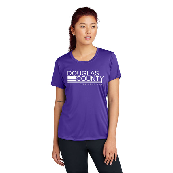 DCHS Volleyball Wicking Short Sleeve Tee - 4 Designs