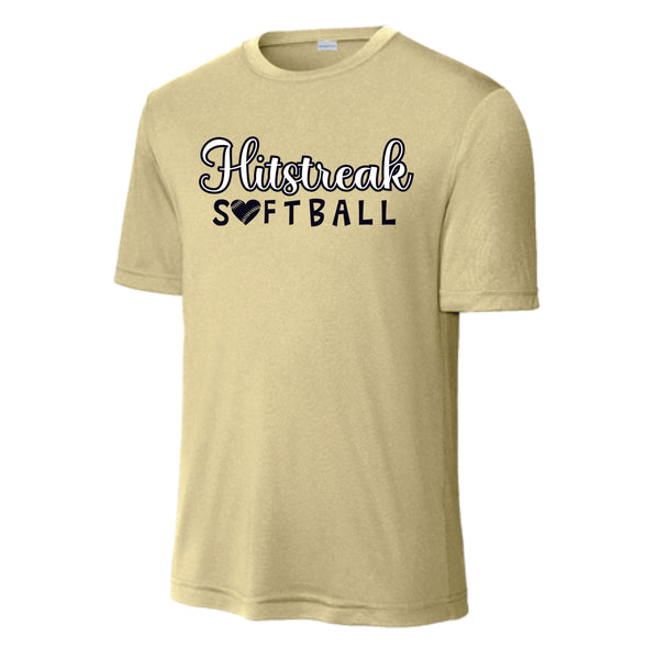 Hitstreak Gold Wicking Tee- 4 Designs