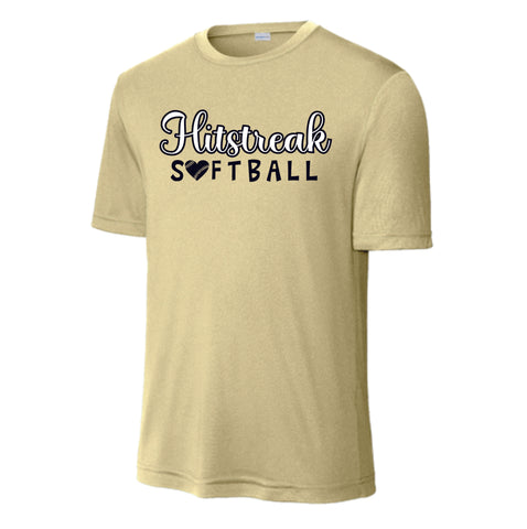 Hitstreak Gold Wicking Tee- 4 Designs