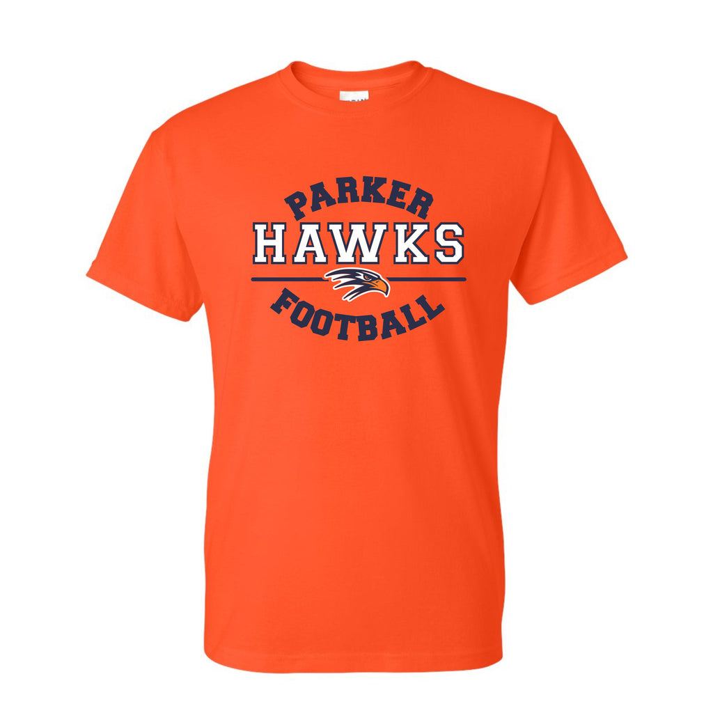 Hawks Football Team Basic Tee- 2 Designs