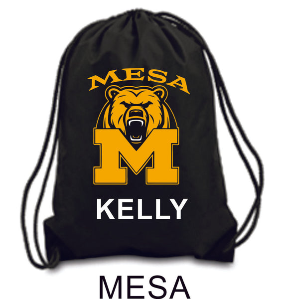 Mesa MS Drawstring Cinch Sack- Matte or Glitter
