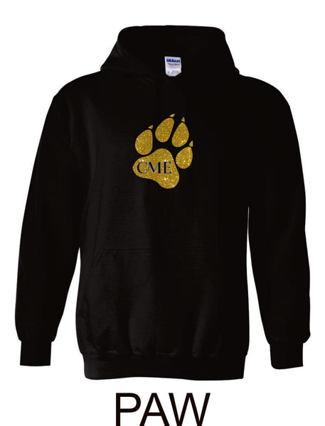 CME Hooded Sweatshirt- 6 Designs- Matte and Glitter