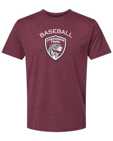 CT Baseball Unisex Tee- Matte or Glitter