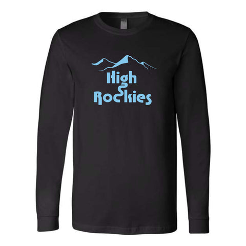 High Rockies Long Sleeve MOUNTAIN Tee- 4 Colors