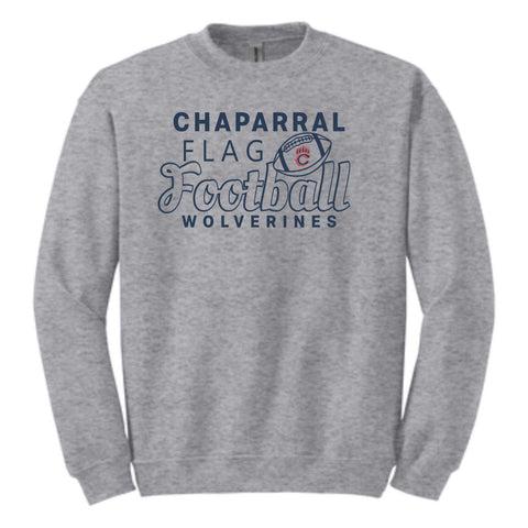 Chap Flag Football Crewneck Sweatshirt- 4 design options