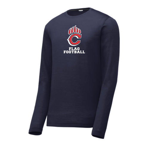 Chap Flag Football Long Sleeve Tee- 4 design choices