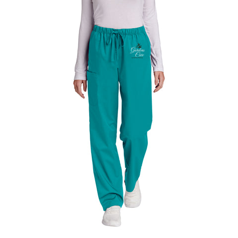 Gardens Care V-Neck Scrubs Cargo Pants- Ladies and Unisex