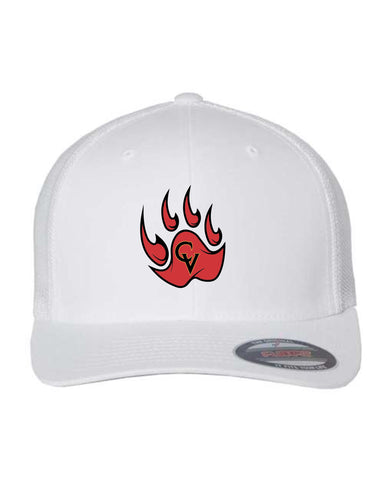 CV Softball Flexfit Trucker Hat- Embroidered Design