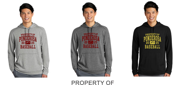 Pondo Baseball Unisex Wicking Fleece Hoodie- 5 Designs