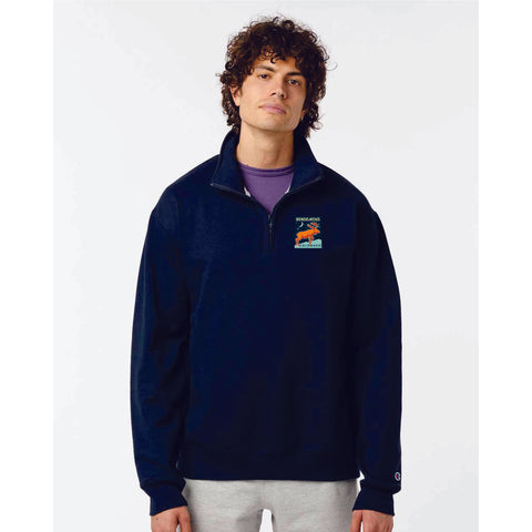 KOELBEL Champion - Unisex Powerblend® Quarter-Zip Sweatshirt