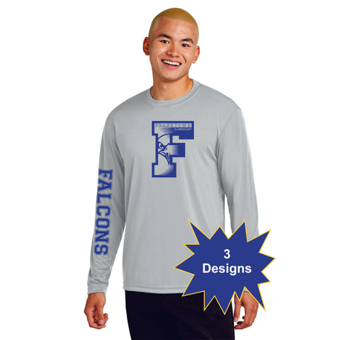 Franktown Wicking Long Sleeve Tee- Youth, Ladies & Unisex Sizes