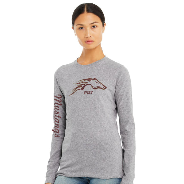 Pondo DANCE TEAM Ladies Bella Canvas Long Sleeve Tee- 3 colors