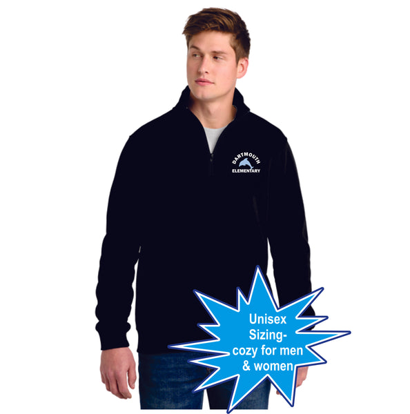 Dartmouth 1/4 Zip Sweatshirt- 3 Colors- 2 Designs