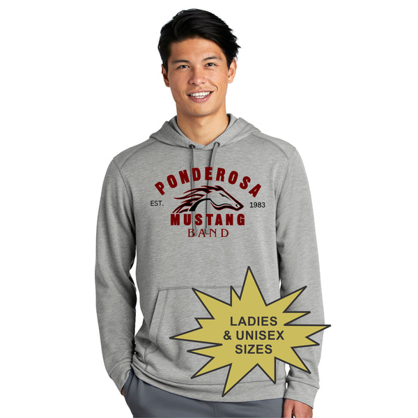 Pondo BAND Triblend Wicking Hoodie- Ladies or Unisex