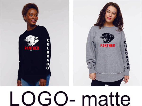 Panther VBC Ladies Weekend Crewneck- 3 designs