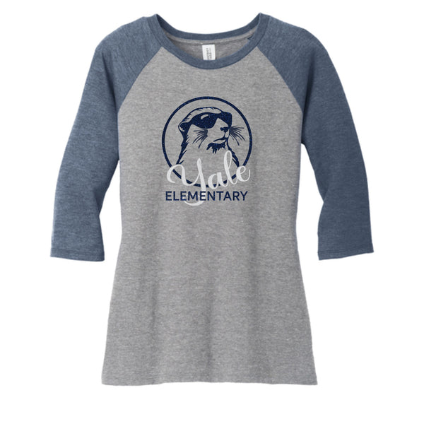 Yale Elementary Ladies or Unisex Raglan Tee- 2 Colors
