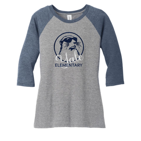 Yale Elementary Ladies or Unisex Raglan Tee- 2 Colors