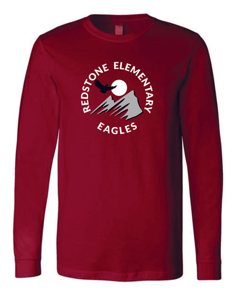 Redstone Unisex Long Sleeve Tee- 3 designs- Matte or Glitter