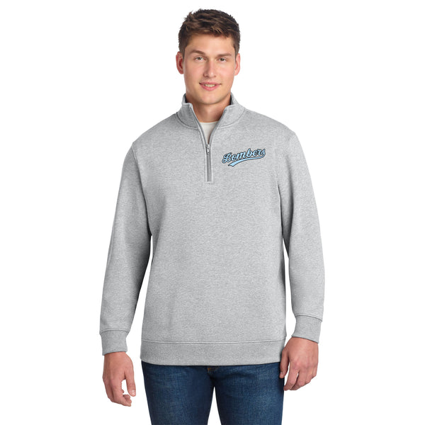 Bombers 1/4 Zip Sweatshirt- 3 Colors
