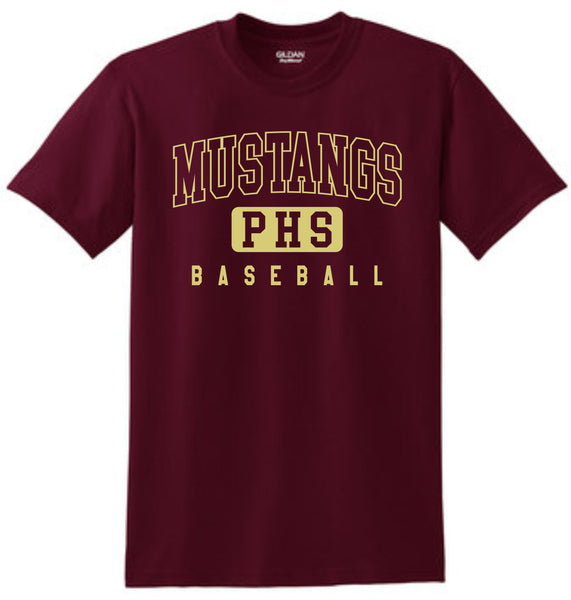 Pondo Baseball Basic ATHLETIC Tee- Matte or Glitter