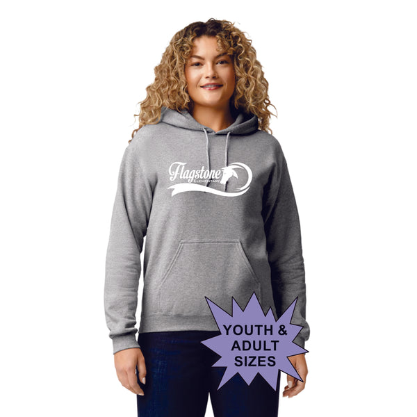 Flagstone Basic Greyscale Hoodie- 3 Colors- Matte or Glitter