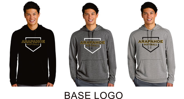 AHS Softball Triblend Wicking Hoodie- 3 Colors