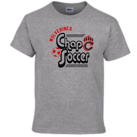 Chap Soccer Basic RETRO Tee- Matte or Glitter
