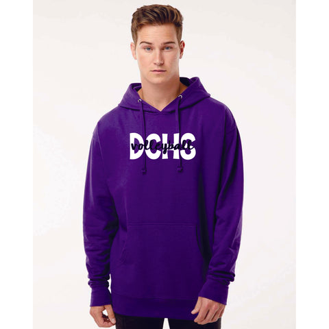 DCHS Volleyball ARC Hoodie- Matte or Glitter