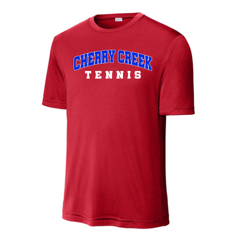 Creek Tennis Wicking Tee- Youth, Ladies, Adult Sizes- 3 Designs