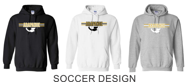 AHS Soccer Basic Hoodie- Adult and Youth -4 Designs