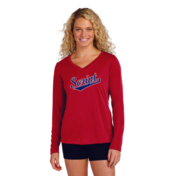 Parker Bears Wicking Long Sleeve Tee- Youth, Ladies, Adult Sizes